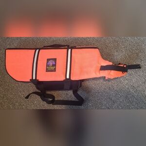 Outward Hound Orange Dog Life Jacket For a Large Dog
